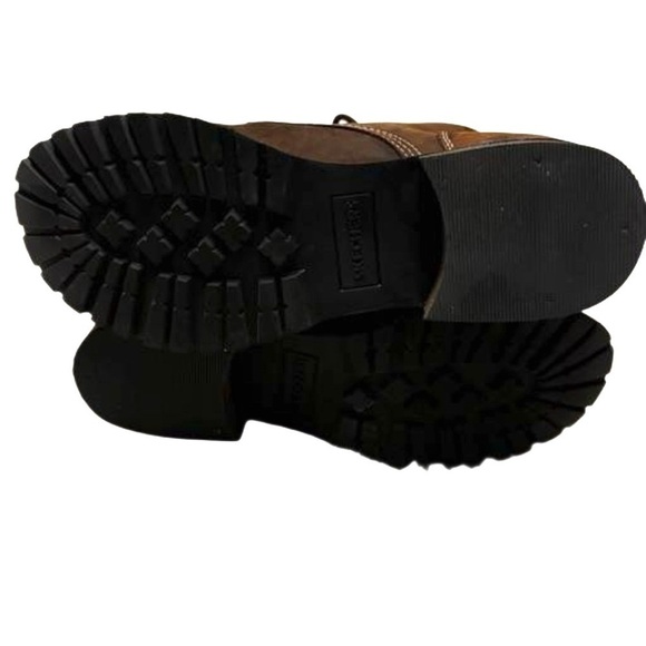 Skechers Womens Laramie Brown lace up Boots Size 7.5 NEW Has some scuff marks - Picture 10 of 17